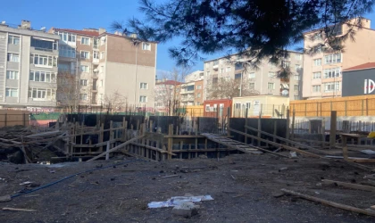 Okul İnşaatı Devam Ediyor