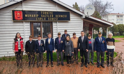 Kaymakam Erten Gaziler Derneğini Ziyaret Etti