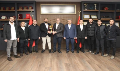 Kaymakam Kadir Duman, Şampiyon Ergene Spor’u Ağırladı