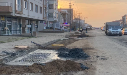 Büyükşehirden O Bölgeye Yağmur Suyu Hattı