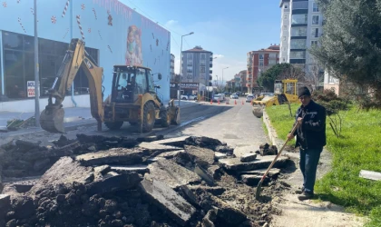 Çorlu Belediyesi’nden Hummalı Yol Çalışması