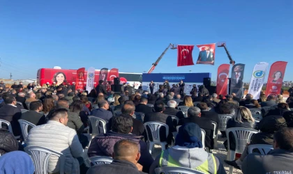 Çorlu Sebze Hali İçin Temel Atma Töreni