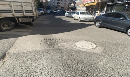 Kemalettin Mahallesi’nde Yol Tehlike Saçıyor