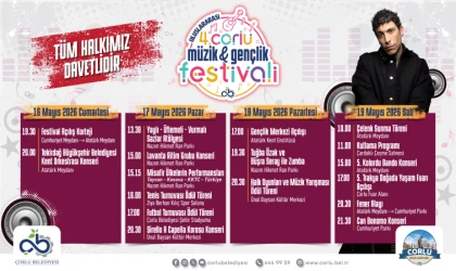 Çorlu’da Festival Coşkusu Başlıyor