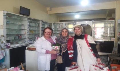 SAADETLİLER ECZACILARI ZİYARET ETTİ