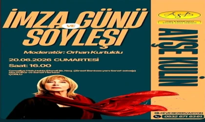 Ayşe Kulin Çorlu’ya Geliyor