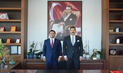 Başsavcı Bilgehan Yücel'den Çorlu TSO'ya Veda Ziyareti