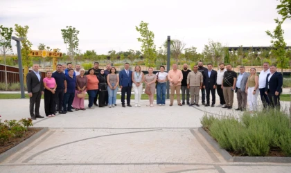 Çorlu Belediyesi, Basın Mensuplarını Selfie Park'ta Ağırladı