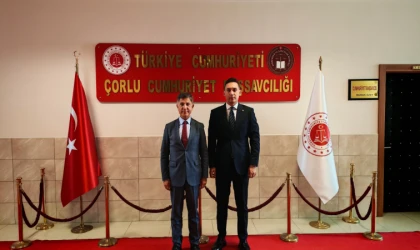 Çorlu Cumhuriyet Başsavcısı Burak Özer Göreve Başladı