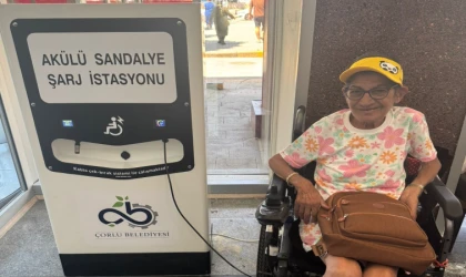 Devlet Hastanesine Şarj İstasyonu Bağışı