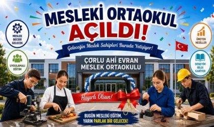 Mesleki Ortaokul Öğrencilerini Bekliyor