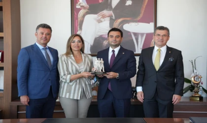 Sarıkurt ve Yüceer’den Çorlu TSO’ya Ziyaret