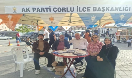 AK Parti Stant Açmaya Devam Ediyor