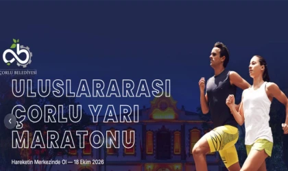 Çorlu Maraton Heyecanını Yaşayacak