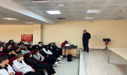 Meslek Lisesinde İş Güvenliği Eğitimi Verildi