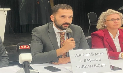 MHP Tekirdağ İl Başkanı Furkan Biçer; “Göreve Geldiğimiz Günden Beri Durmadan Çalışıyoruz”